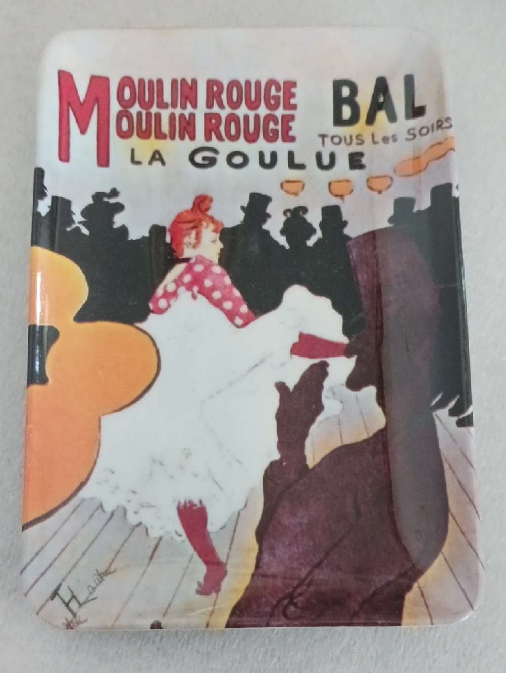 Moulin Rouge Vintage Mini Melamine Tray
